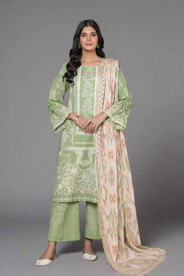 3PC Printed stitched Khaddar Suit KKH-2929 - Printed - KHAS STORES US - 3PC Printed stitched Khaddar Suit KKH-2929